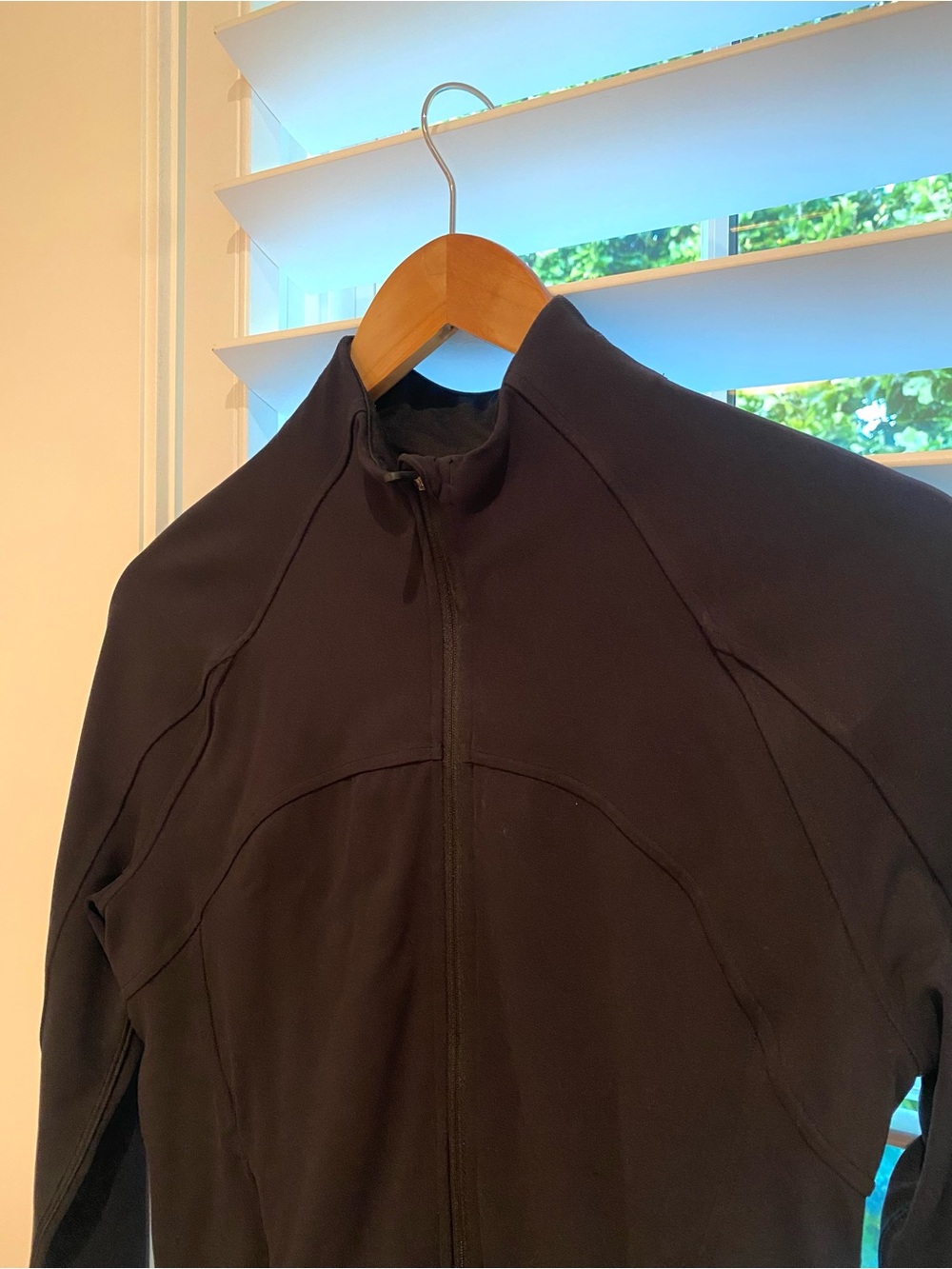 lululemon athletica Black Full-Zip Athletic Jacket